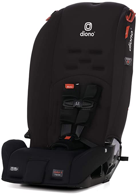 Diono 2020  Radian 3R Latch All-in-One Convertible Car Seat, Black Jet