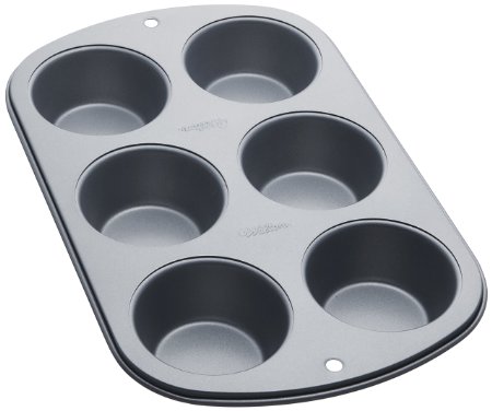 Wilton Recipe Right 6 Cup Regular Muffin Pan