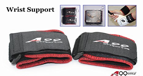 A99 Golf Wrist Wrap Support Elastic Brace Sport Protector 1 Pair
