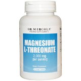 Dr Mercola Magnesium L-Threonate -- 2000 mg - 120 Licaps Capsules