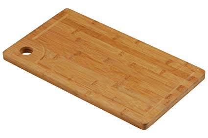 Premier Housewares Chopping Board with Handle, 42 x 24 cm - Bamboo