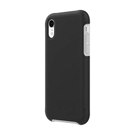 Incipio Aerolite Extreme Drop Protection Case for iPhone XR with Advanced Impact Resistant Design - Black/Clear