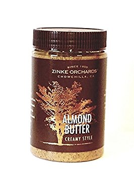 Zinke Orchards Creamy Almond Butter (16oz Jar)