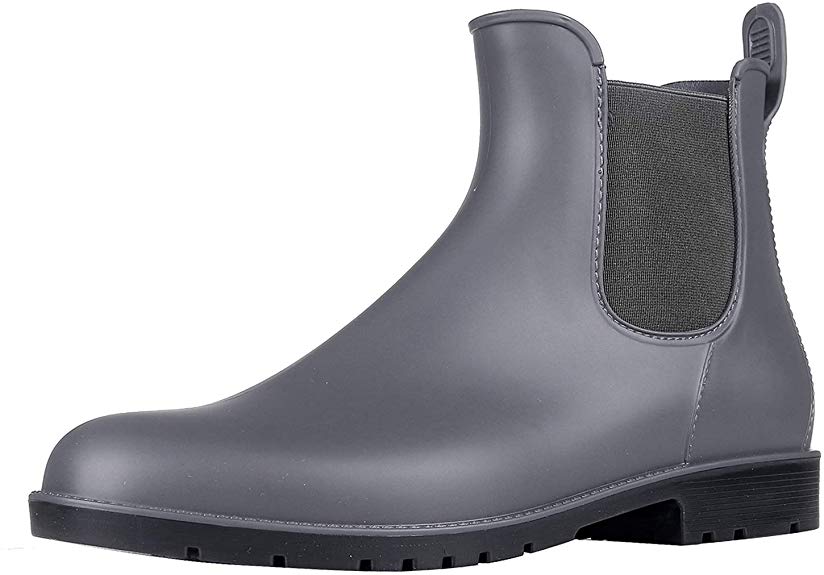 Women's Ankle Rain Boots Waterproof Chelsea Boots