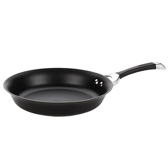 Circulon Symmetry Hard Anodized Nonstick 11-Inch French Skillet, Black