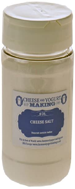 CHEESE SALT 8OZ FOR CHEESEMAKING