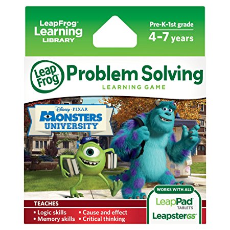 LeapFrog Disney Pixar Monsters University Learning Game (works with LeapPad Tablets, LeapsterGS, and Leapster Explorer)