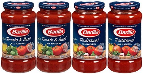 Barilla Pasta Sauce Variety Pack 24 Ounce 4 Jars