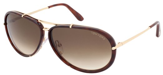 Sunglasses TF 109 Cyrille Sunglasses 28K Spotted brown with pale gold 63mm