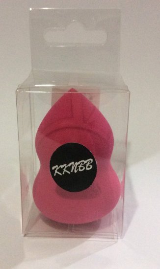 KKNBB Beauty Sponge Blender in Rose Red Makeup Applicator Hypoallergenic with High Quality (Latex-Free)