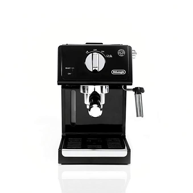 De'Longhi ECP3120 15 Bar Espresso Machine with Advanced Cappuccino System, Black/Stainless Steel