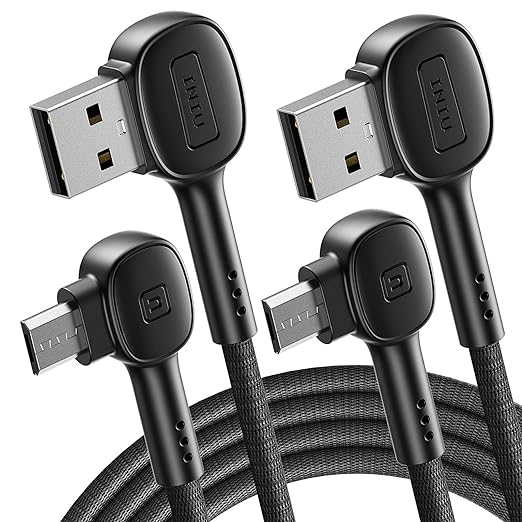 INIU micro usb kabel, [2m 2m] 3,1A QC3.0 schnellladekabel micro usb ladekabel, micro usb kabel 2m für Samsung Galaxy S7 S6 und Edge Note 6 Sony Tablet Kindle PS4 Android Geräte.