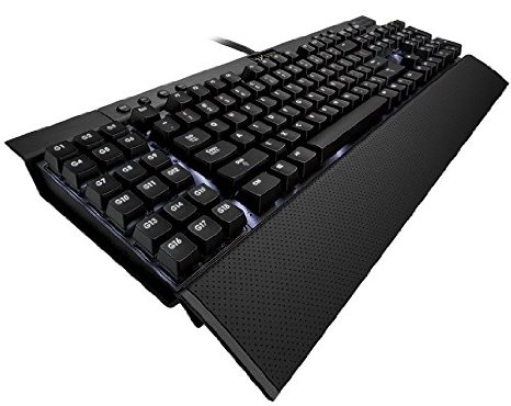 Corsair Gaming K95 Mechanical Keyboard with Back-Lit White LED Cherry MX Red CH-9000081-NA