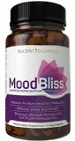 Mood Supplement for Stress Relief and Mood Support - Stress reliever Anti Anxiety Supplement and Mood Enhancer for Anxiety Relief with 5 HTP and Ashwagandha - Get a Mood Boost MoodBliss by NativOrganics