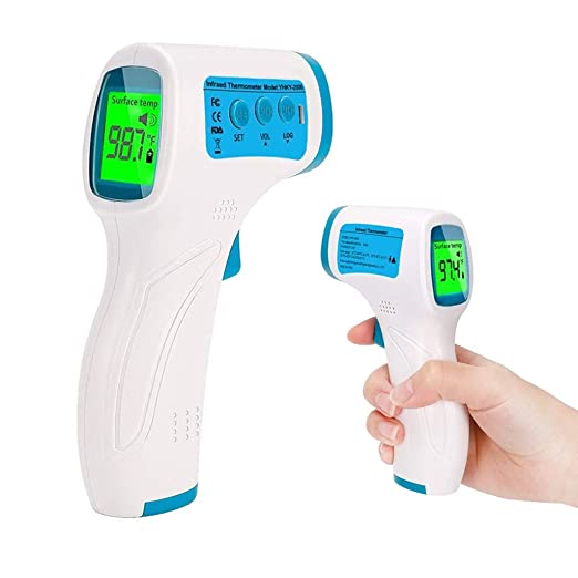 [Buy One Get One Free]Thermometers, Infrared Thermometer, Fever Alarm, Digital Thermometer for Baby, Kids and Adult Applicable for Forehead and Object
