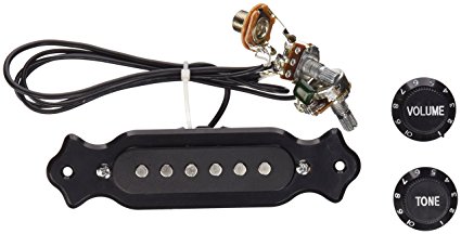 Pre-Wired 6-String Single Coil Pickup Harness with Volume & Tone Pots