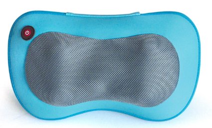 Kendal Shiatsu Kneading Back Neck Full Body Massager Cushion Massage Pillow with Heated Therapy