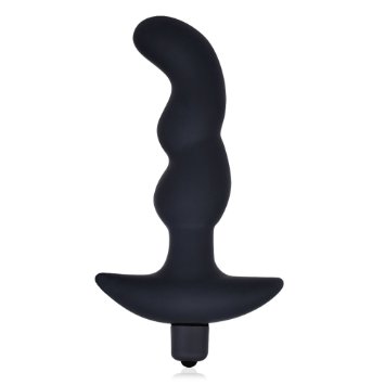 Utimi Silicone Wavy Vibrating Butt Plug Anal Vibrator