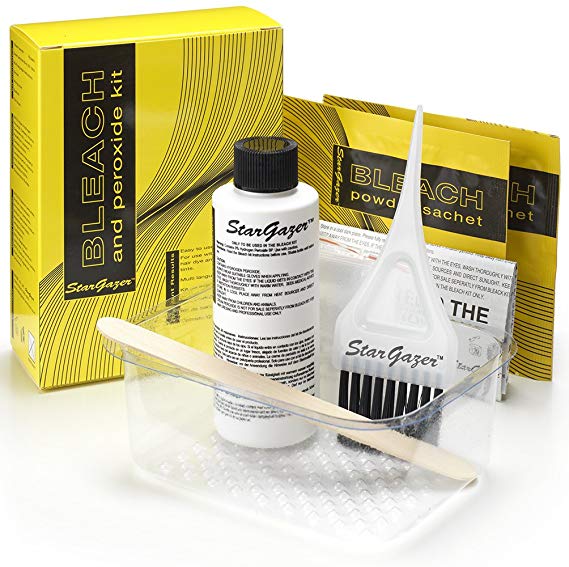 Stargazer Bleach and Peroxide Kit, the complete home kit for hair decolouring and bleaching