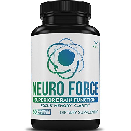 Brain Booster Supplement for Focus, Memory, Clarity, & Energy - 60 Veggie Pills. Cognitive Function Support for Optimal Mental Performance, Advanced Stack Smart Natural Extra Strength Premium Formula