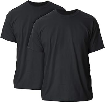 Gildan Men's Heavy Cotton Short Sleeve T-Shirt, 2-Pack