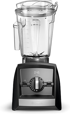 Vitamix A2500 Ascent Series Smart Blender, Professional-Grade, 64 oz. Low-Profile Container, Black