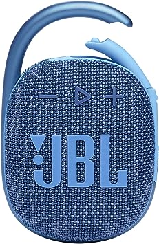 JBL Clip 4 Eco - Ultra-Portable Waterproof Speaker (Blue)