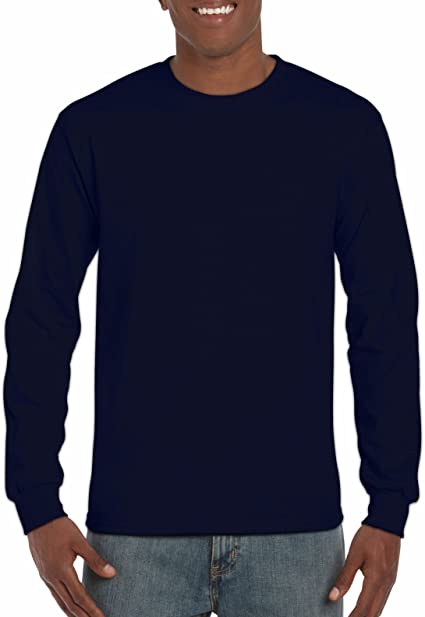 Gildan Men's Ultra Cotton Long Sleeve T-Shirt, Style G2400