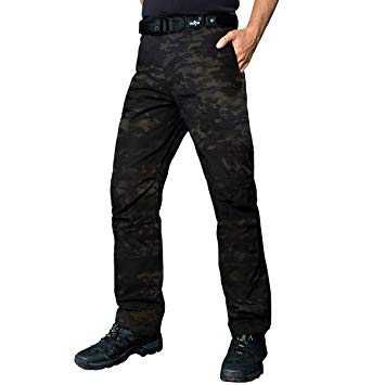 FREE SOLDIER Tactical Pants Mens Cargo Trousers Camping Explorer Water Resistance Pants