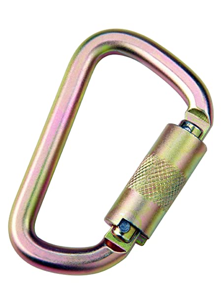 3M DBI-SALA Saflok Self-LockingSelf-Closing Carabiner With 1116" Gate Opening