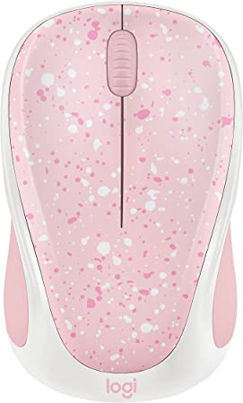 Logitech M317 Mouse - Rose Splash`