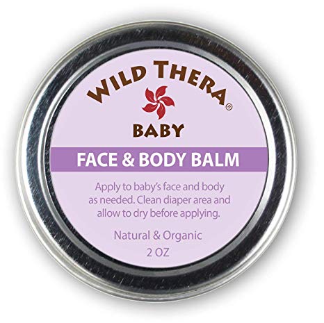 Wild Thera Multipurpose Baby Balm. Baby Lotion Eczema therapy. Natural, Organic Eczema cream for kids. Eczema ointment for toddlers. Herbal cortisone eczema cream.