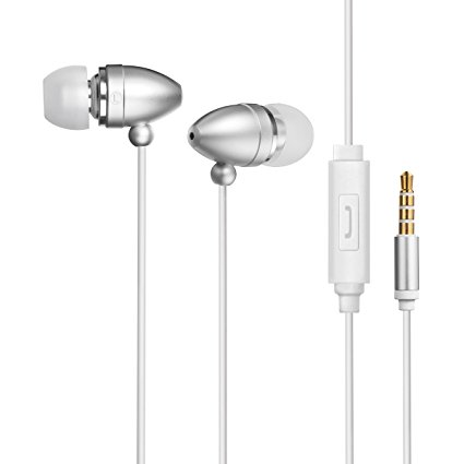 Mugmee(TM) In-ear Handsfree Earbuds Earphones with Built in Mic