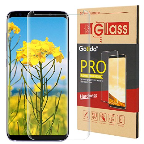 Galaxy S8 Plus Screen Protector,Samsung Galaxy S8 Plus Tempered Glass Screen Protector,S8 Plus Full Coverage Screen Protector for Galaxy S8 Plus Clear HD Anti-Bubble Film (02)