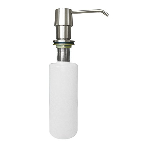 VIGO 12-Ounce Soap or Lotion Dispenser, Stainless Steel