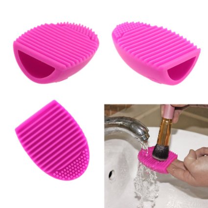 Hotrose US Cosmetic Makeup Brush Finger Glove Silicone Hand Cleaning Tools