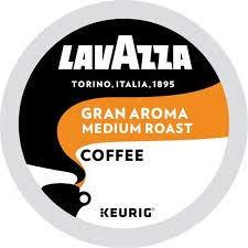 Lavazza Gran Aroma Single-Serve Coffee K-Cups for Keurig Brewer, Medium Espresso Roast, 16-Count Box