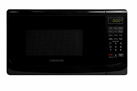 Farberware FMO07ABTBKA Classic 700W Microwave Oven, 0.7 cu. ft., Black