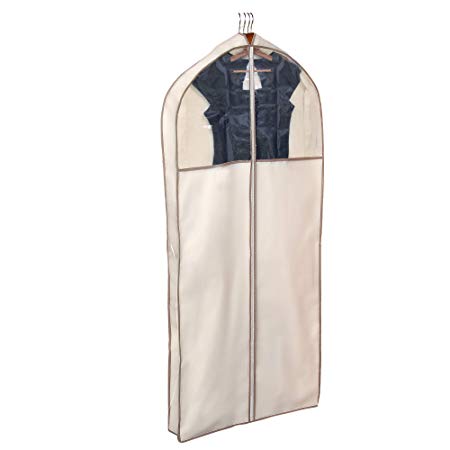 Pro-Mart DAZZ Gusseted Dress Garment Bag, Beige
