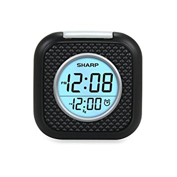 Sharp Vibrating Pillow Alarm Clock - Black