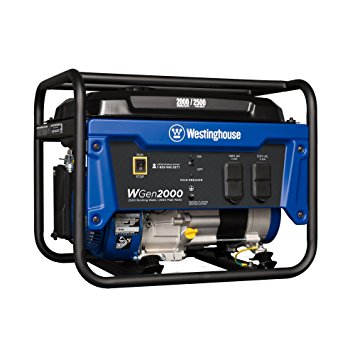 Westinghouse WGen2000 Portable Generator - 2000 Rated Watts & 2500 Peak Watts - Gas Powered - CARB Compliant