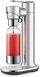 Breville the InFizz™ Fusion Sparkling Beverage Carbonator, BCA800BSS, Brushed Stainless Steel