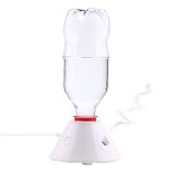 Cool Mist Humidifier  Mini Humidifier  USB Humidifier Portable Design Compatible with Bottles for Office and Bedroom with Whisper-quiet Operation Automatic Shut-off White