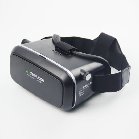 2016 Newest Version Bonclare 3D VR Virtual Reality Headset 3D VR Glasses with NFC for 4~5.7 inch Smartphones for 3D Movies/Games,with adjustable focal/pupil distance