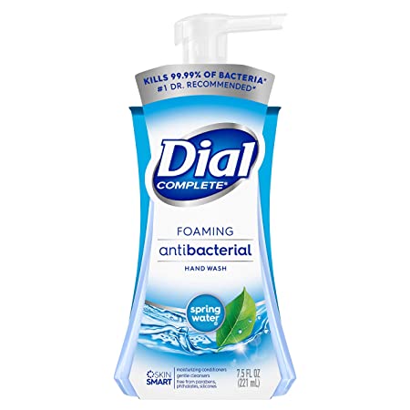 Dial Complete Foaming Hand Wash, Spring Water, 7.5 Fl Oz