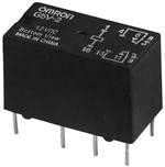 Signal Relay, DPDT, 9 VDC, 1 A, G5V-2 Series, Through Hole, Non Latching