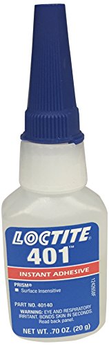 Loctite 40140 Clear 40140 401 Prism Surface Insensitive Instant Adhesive, 20 mL Bottle