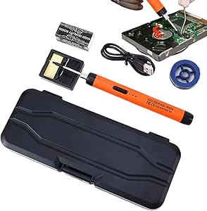 USB Rechargeable Soldering,USB Charging Soldering Iron | Portable & Lightweight Soldering & Brazing Equipment