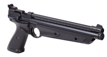 Crosman P1322 American Classic Multi Pump Pneumatic .22-Caliber Pellet Air Pistol, Black