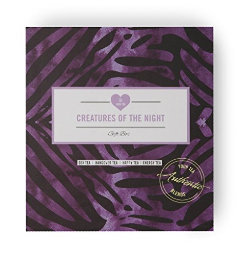 Creatures of the Night Gift Box - Energy, Hangover, Sex, Happy Tea. Your Tea Natural Blends. Created by Traditional Chinese Medicine Practitioners.